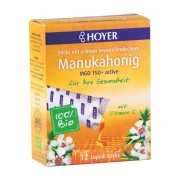 Bio Manukahonig Liquid-Sticks MGO 150+active, 12 Sticks Nahrungsergänzung Hoyer